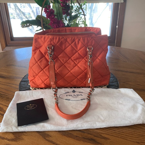 Prada Handbags - AUTH PRADA SHOULDER BAG